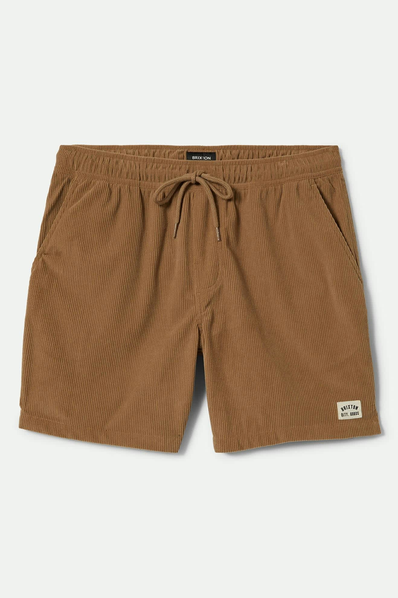 Front of Brixton Everyday Corduroy - Khaki