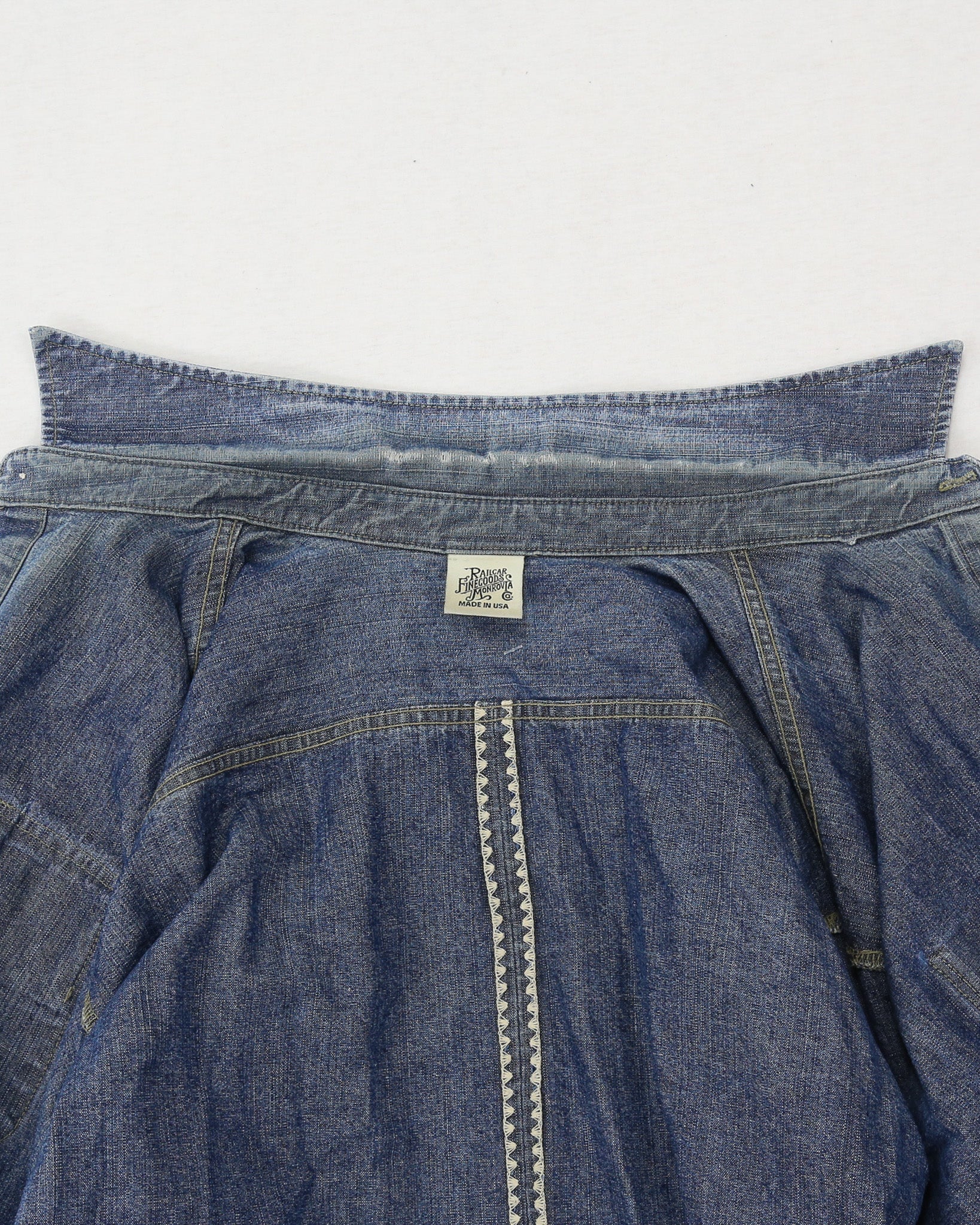 Shirt collar damage repair