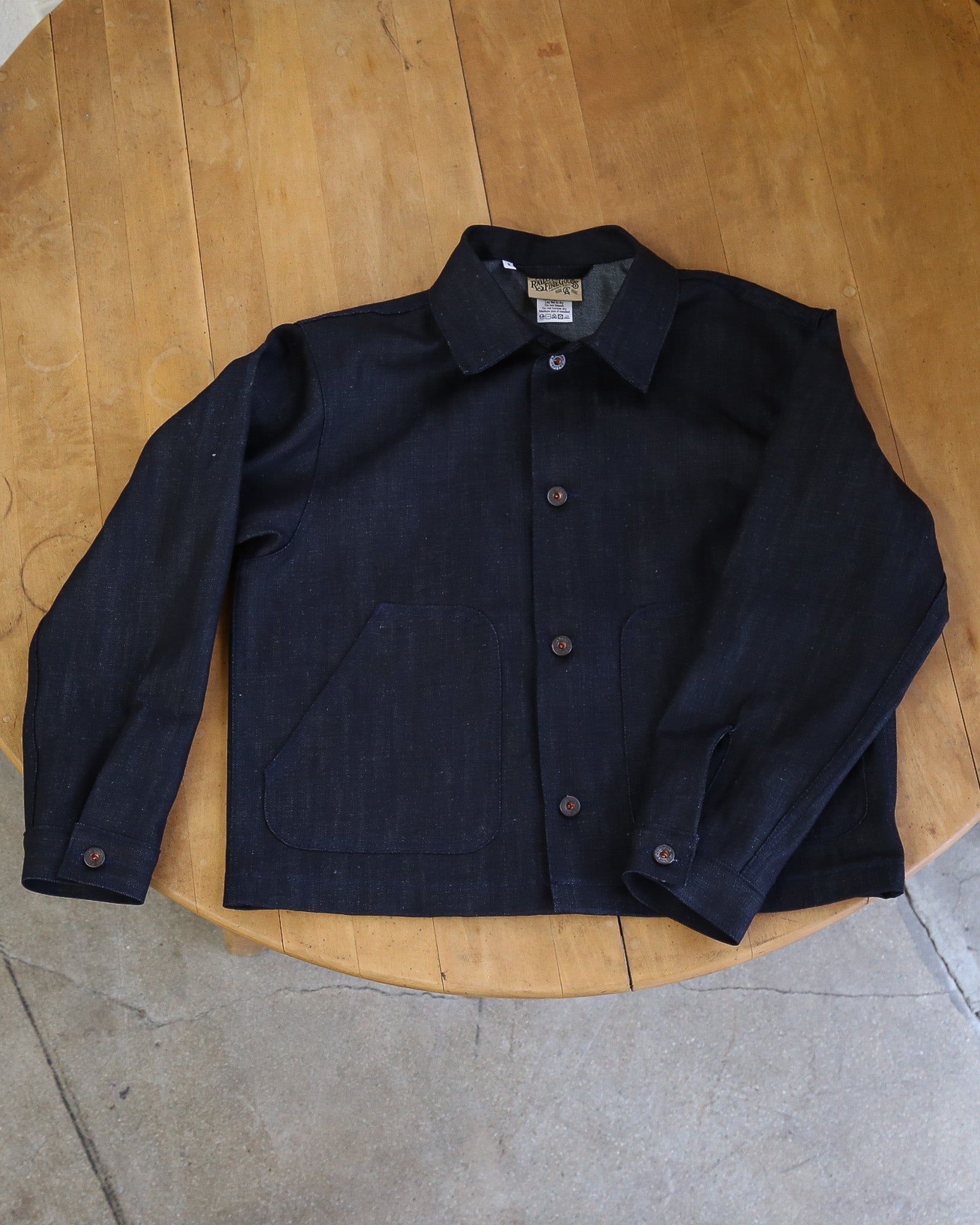 Tarmac X132 13.75 Oz Slub Dark Indigo Warp Gray Weft Selvedge