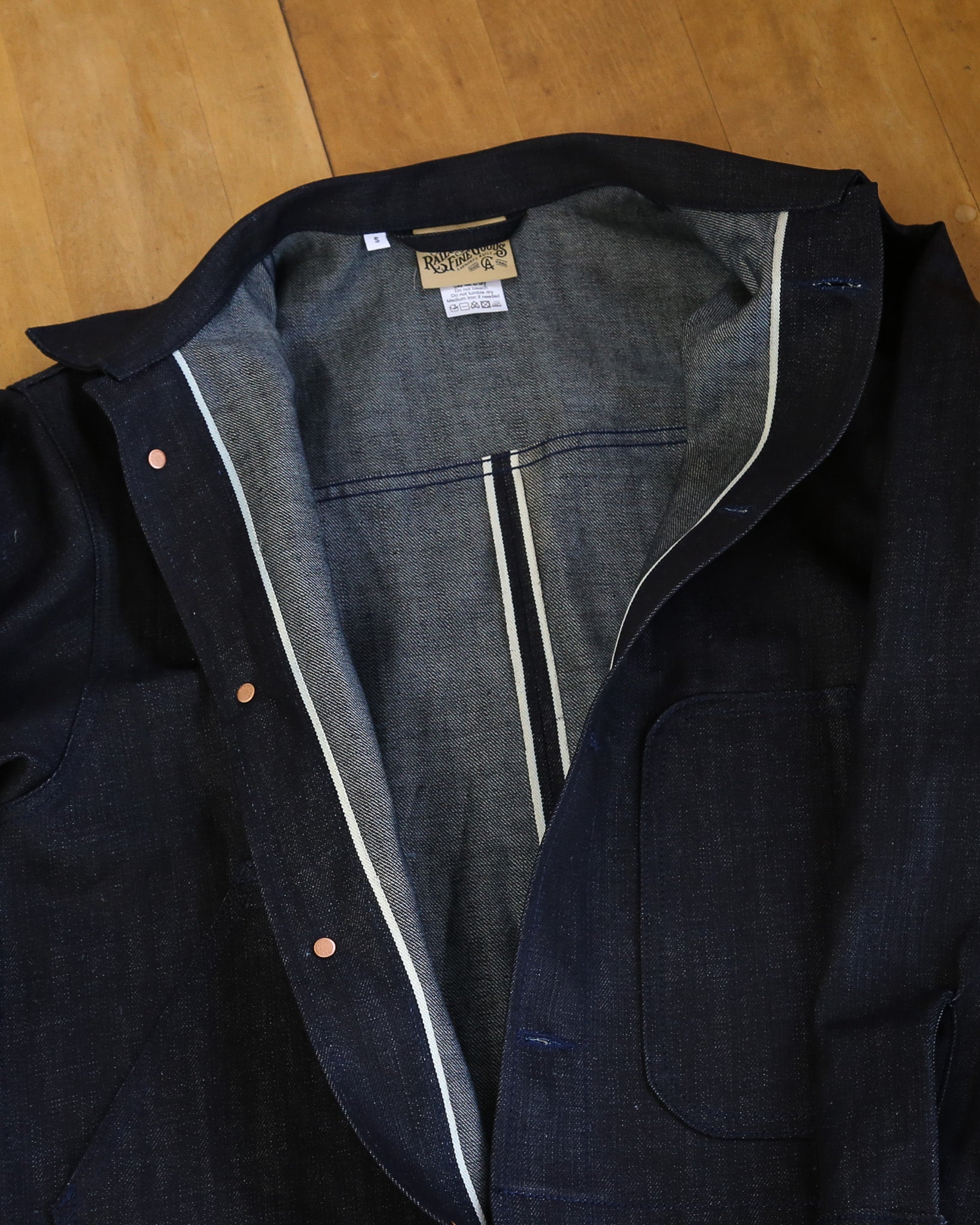 Tarmac X132 13.75 Oz Slub Dark Indigo Warp Gray Weft Selvedge