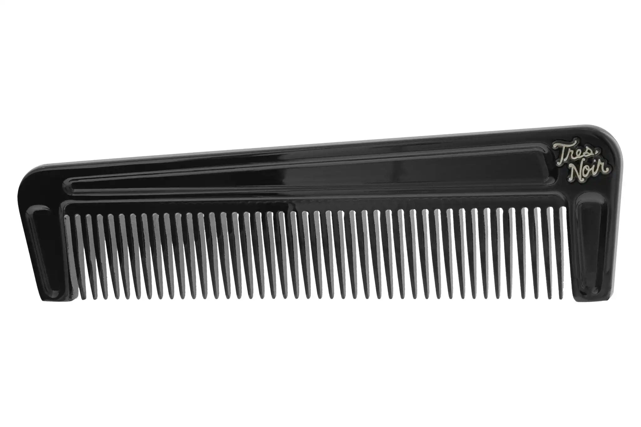 Tres Noir Pocket Comb - Black