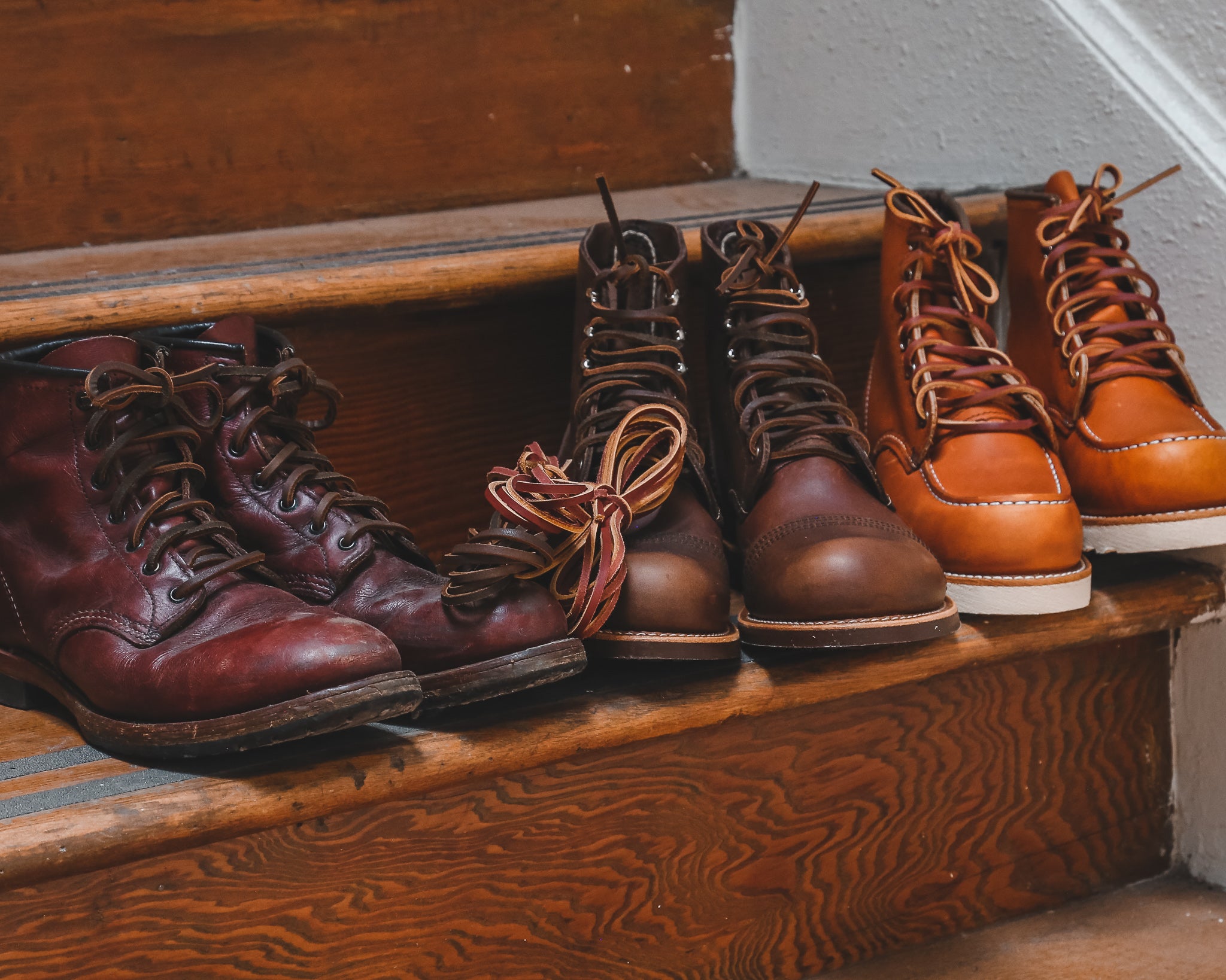 Railcar Leather Laces