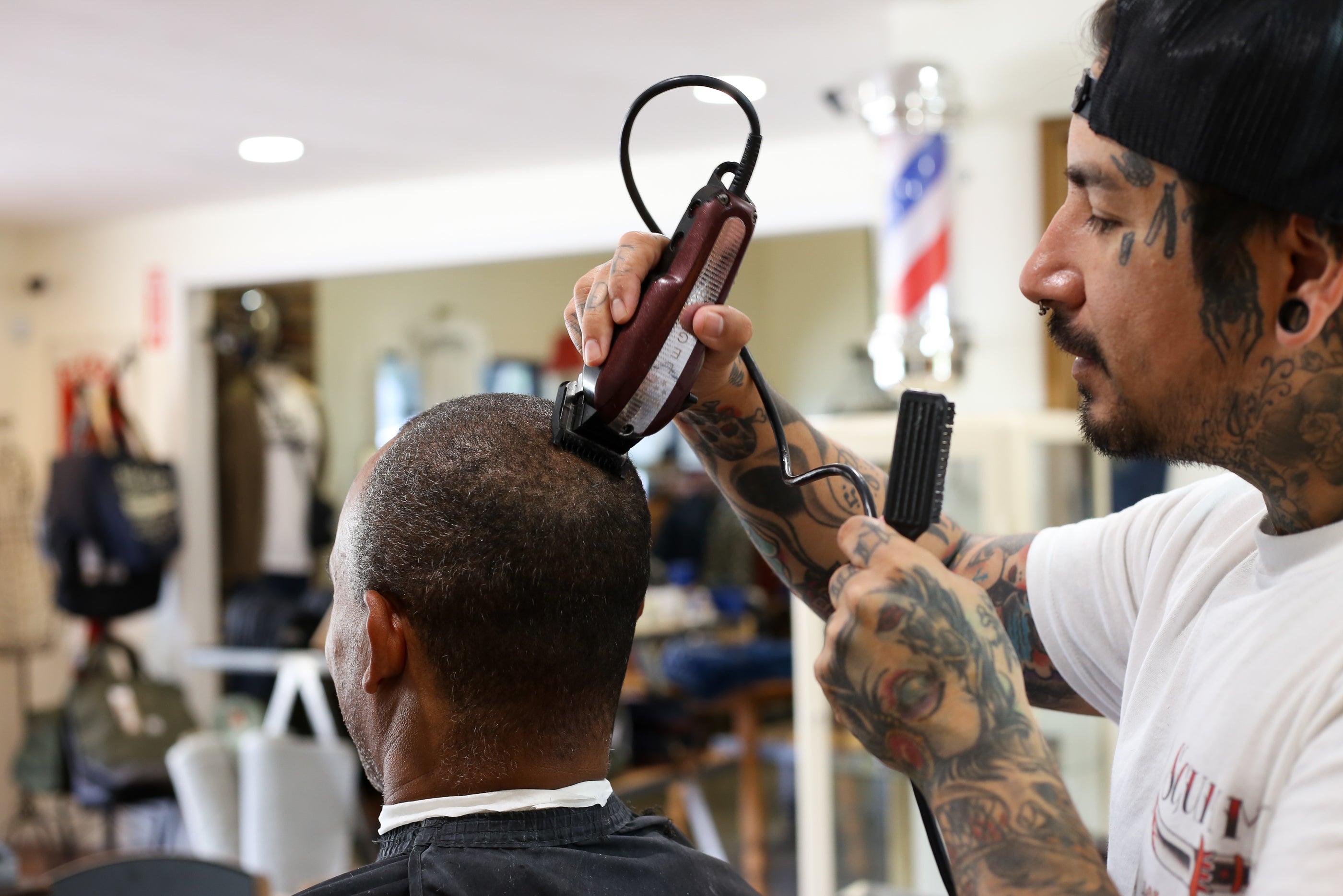RAILCAR BARBER SHOP