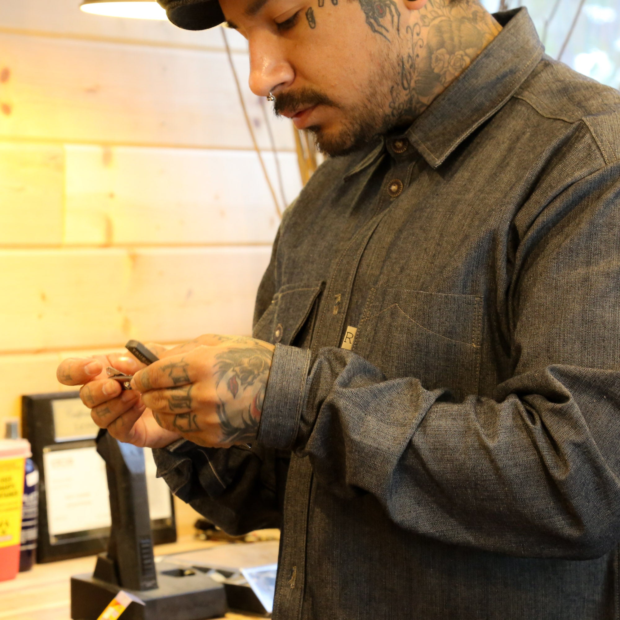 RAILCAR BARBER SHOP