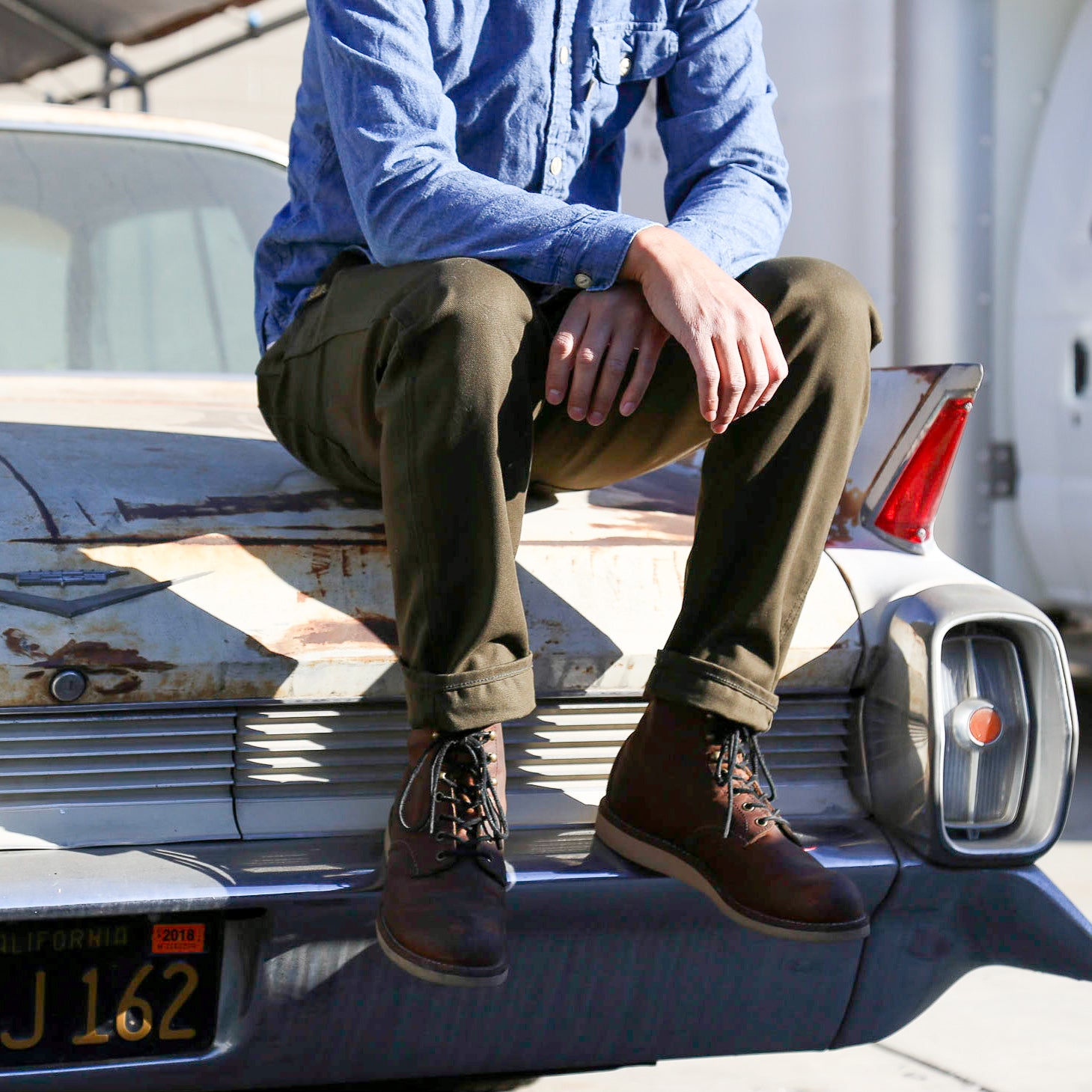 Flight Trousers Slant Pocket Bottoms