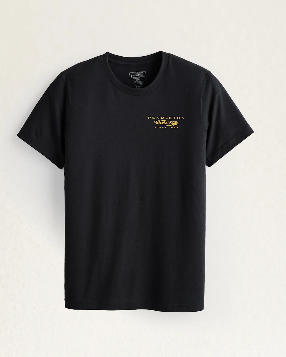 Front of Pendleton Men's Desert Sun Graphic Tee /  Black / Multi