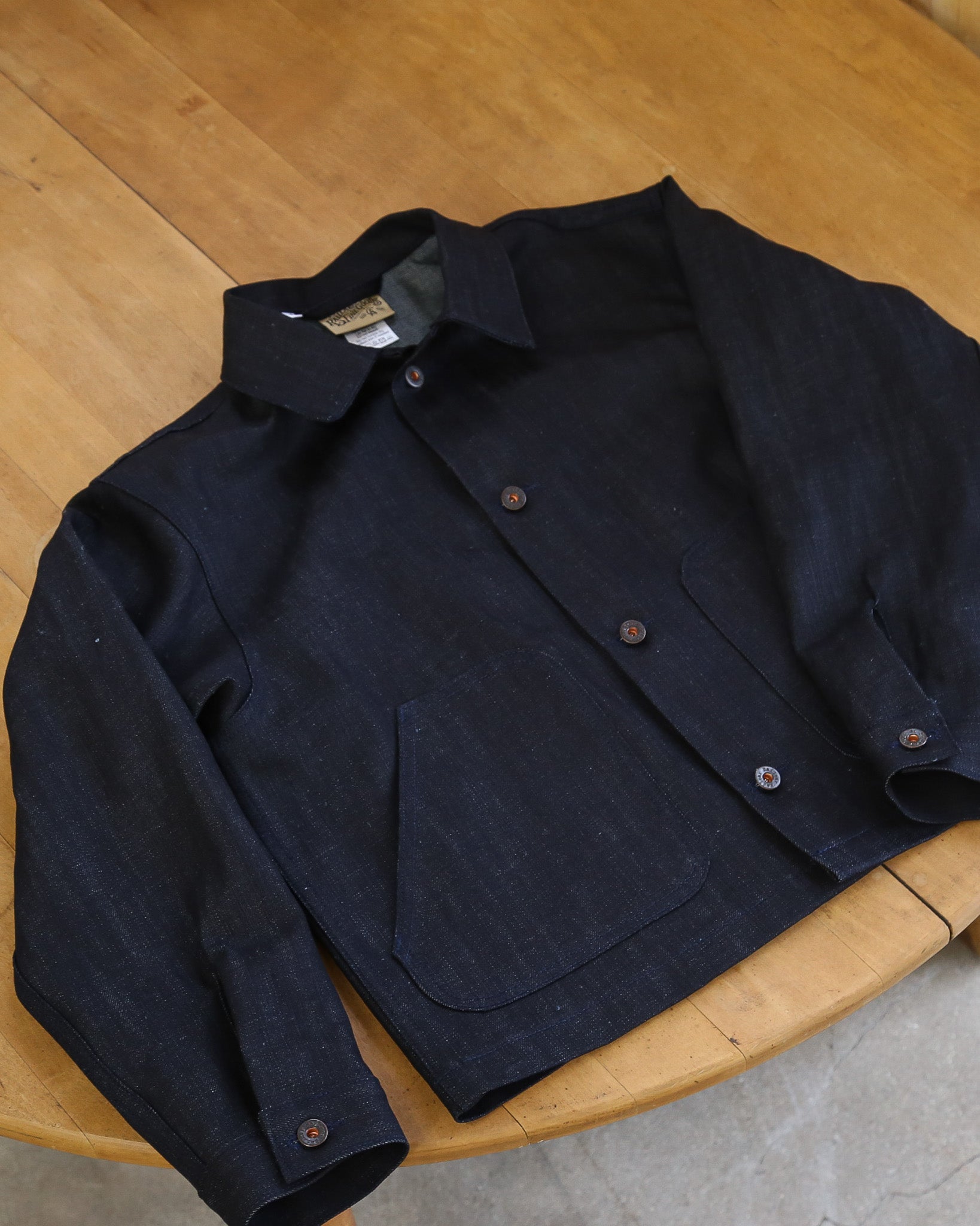 Tarmac X132 13.75 Oz Slub Dark Indigo Warp Gray Weft Selvedge