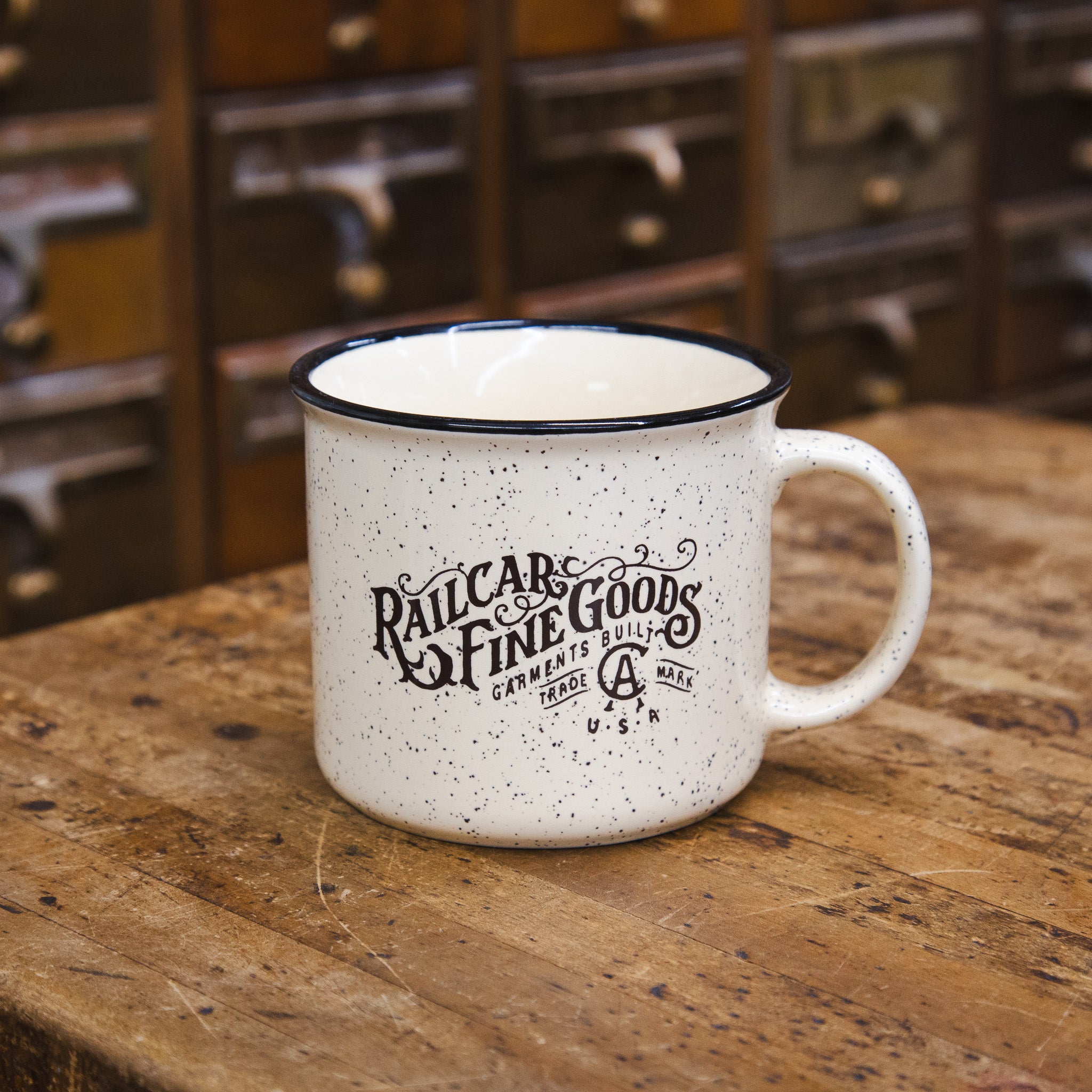 Front of Railcar Ceramic Mug