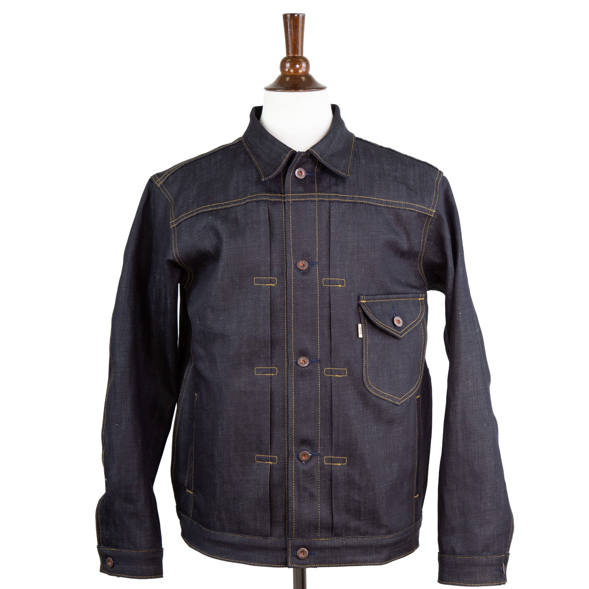 Front of Type 1 X113 13.25 Oz Denim Jacket