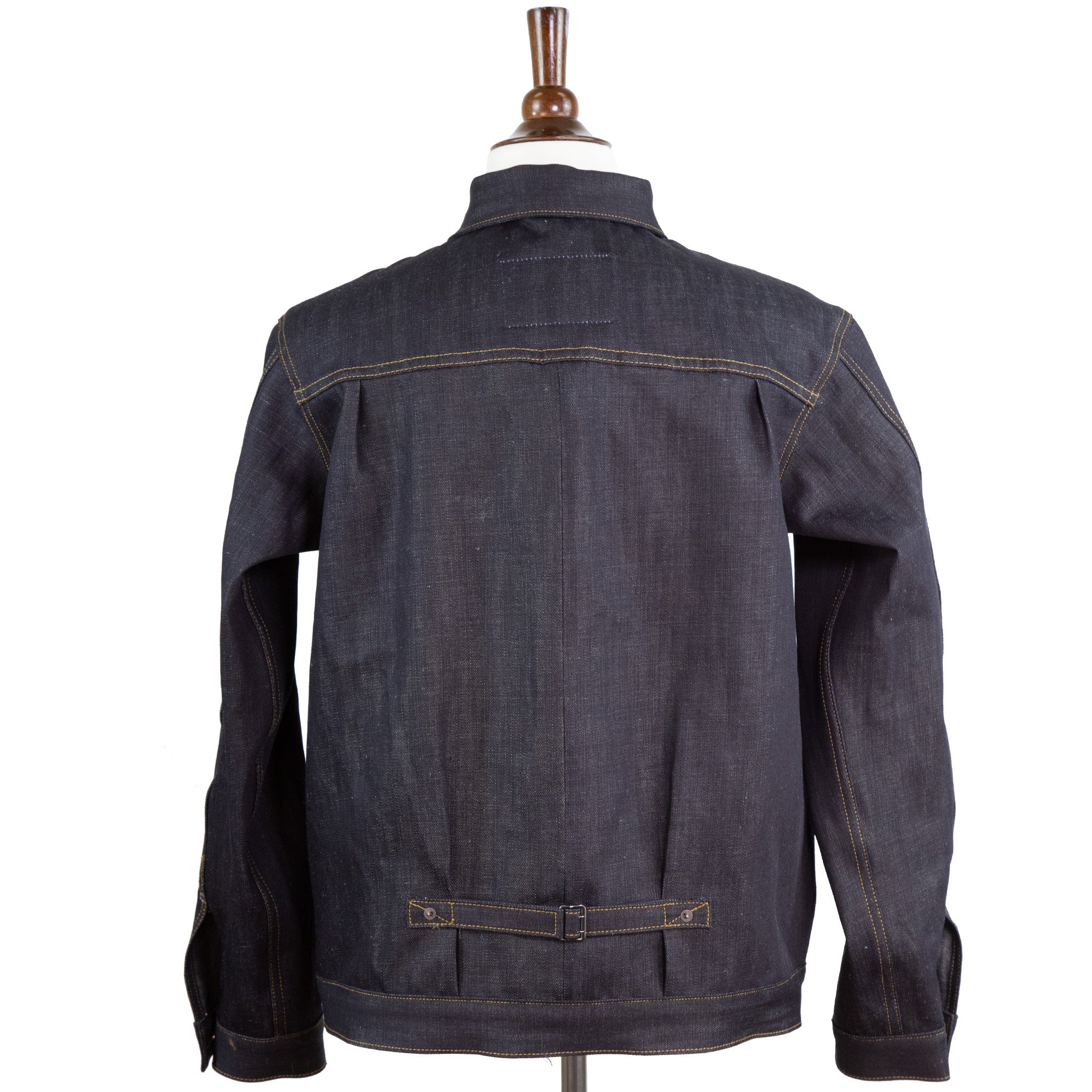 Back of Type 1 X113 13.25 Oz Denim Jacket