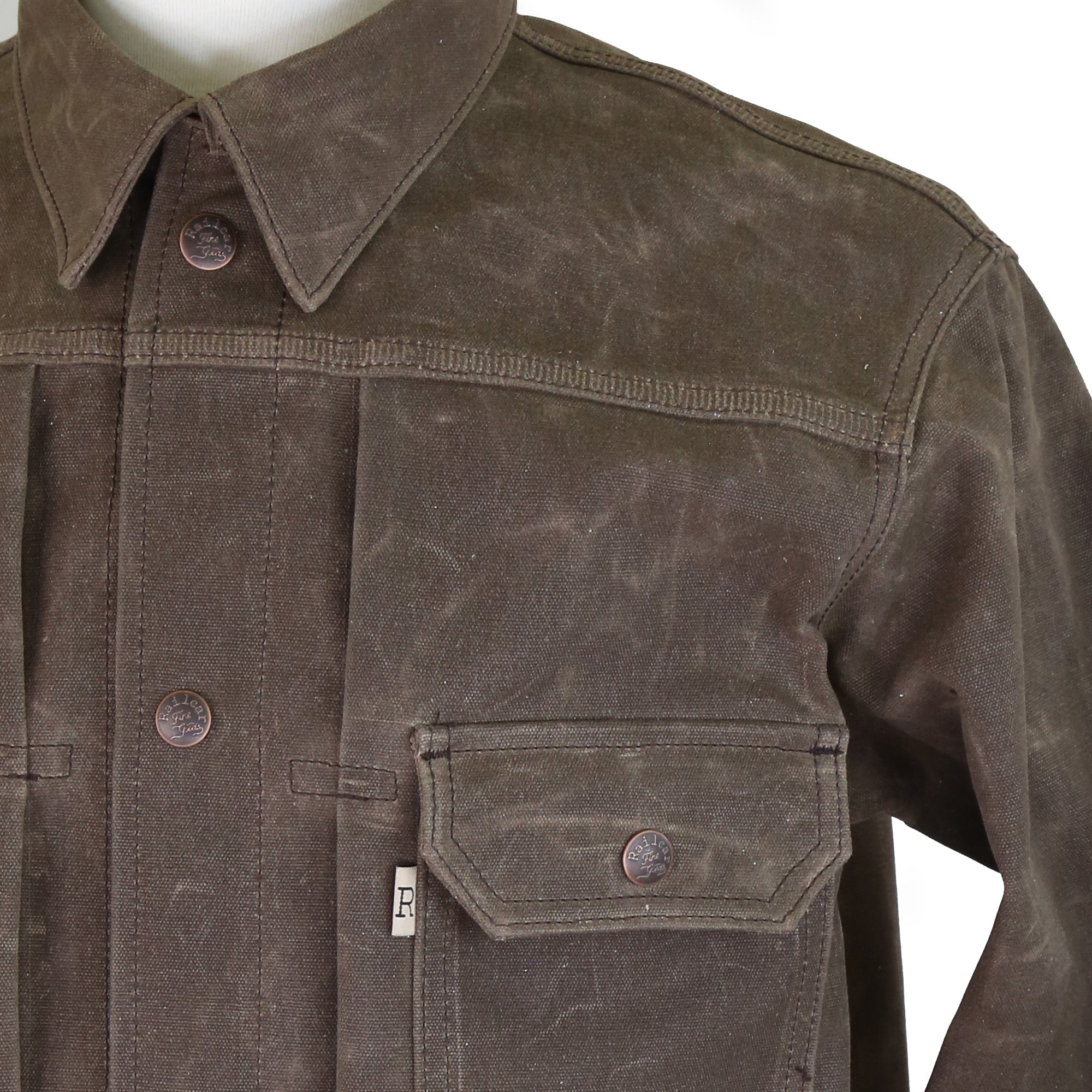 Type 2 14 Ounce Brown Wax Canvas Jacket