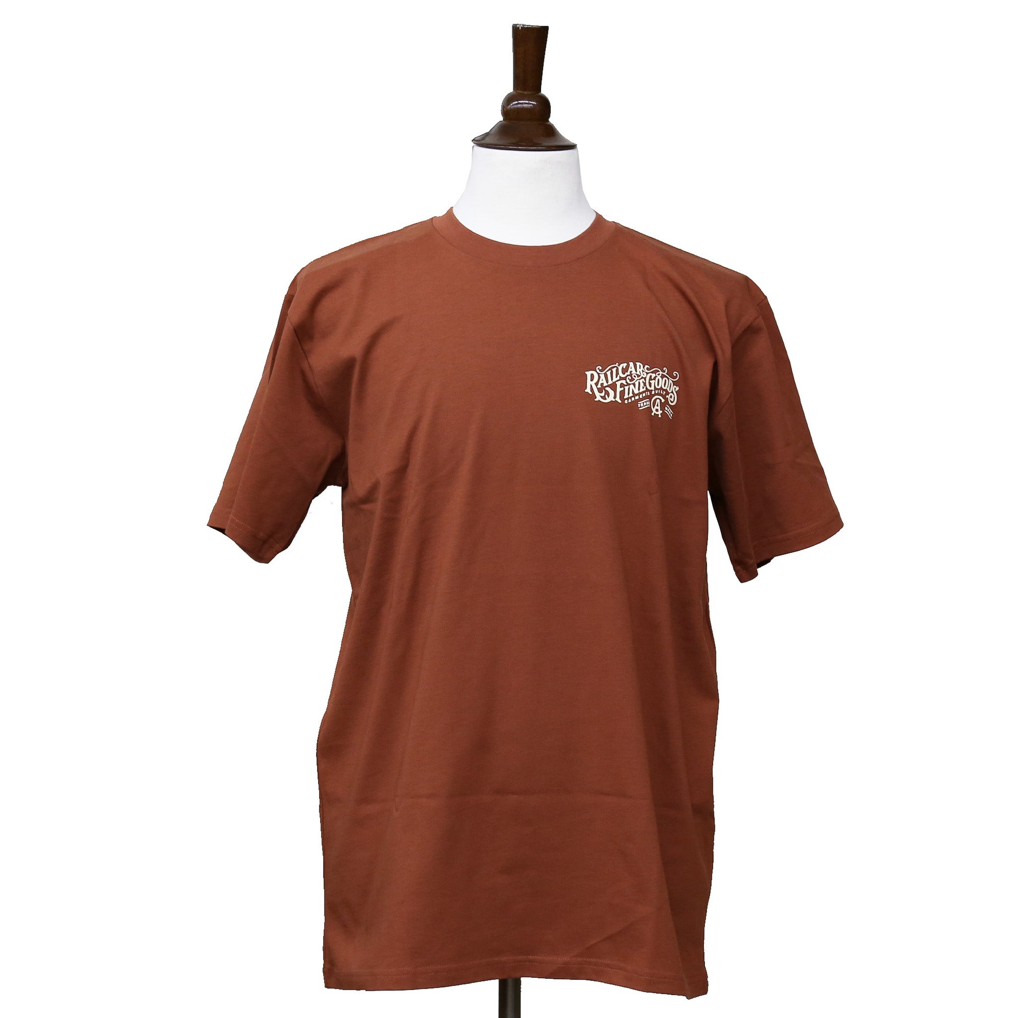 Men's Typography Logo Brick Tee Shirt